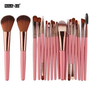 18Pcs Makeup Brushes Powder Eye Shadow Brush